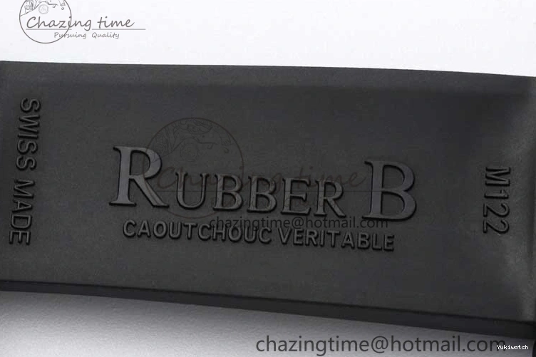 Black Black Rubber Strap on A7750 Best Daytona Ceramic Pusher Black 5GF Edition Dial Gray 0825